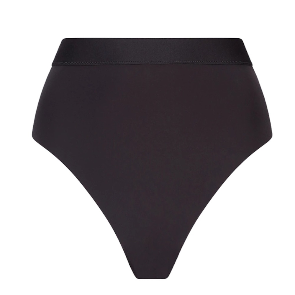 NWT HEIST The Invisible High Waist Brief in Black